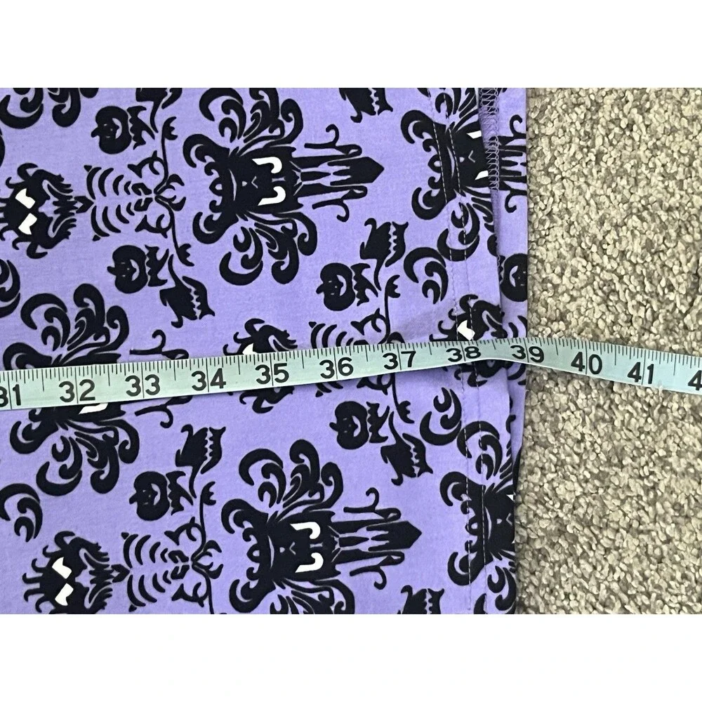 Haunted Mansion Charlie's Project Purple Swing Dress Women's Size Small Disney